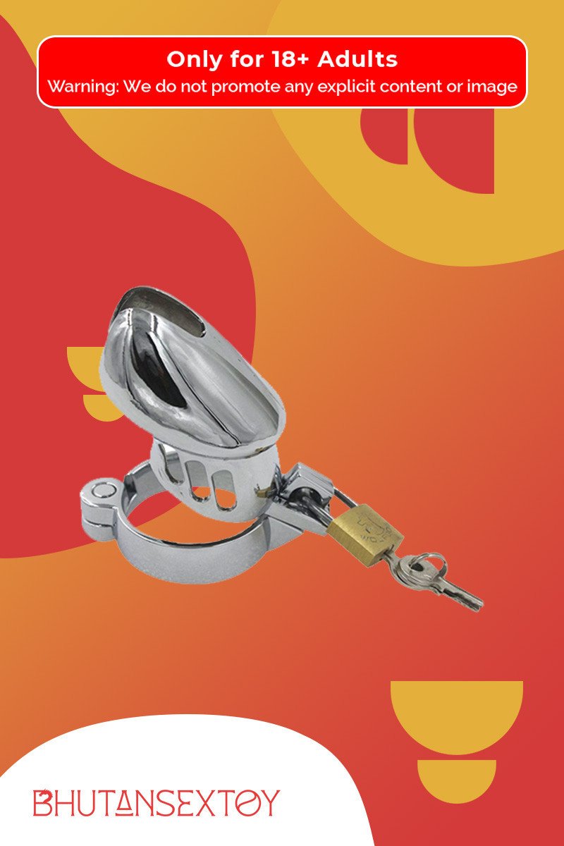 3 Size Metal Male Chastity Device Belt Cock Cages BDSM-022