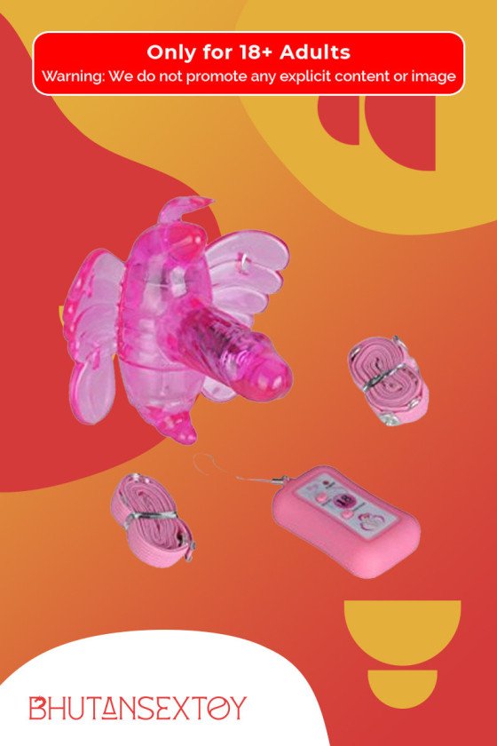Butterfly Remote Control Strap On Vibrator SO-009
