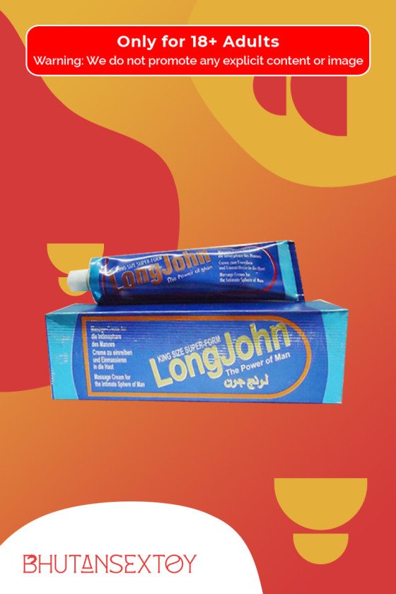 Long John Penis Enlargement Cream- The Power of Man PEC-003