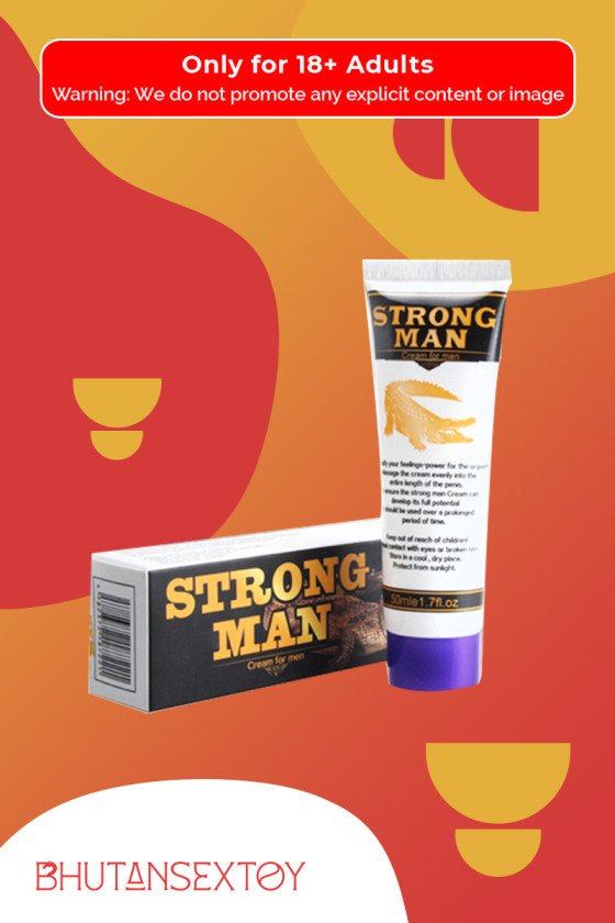 Strong Man XXL Big Dick Penis Enlargement Cream PEC-008