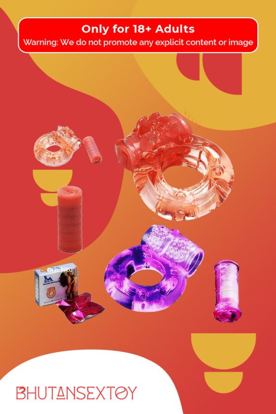 Cock Ring Vibrator 2pcs CR-001
