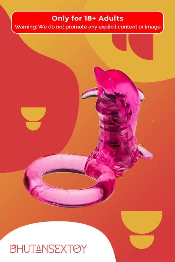 Dolphin Cock Ring Vibrator CR-005