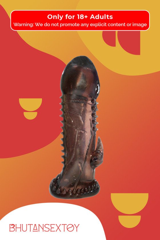 Ultra Flexible soft cock sleeve penis extender PES-017