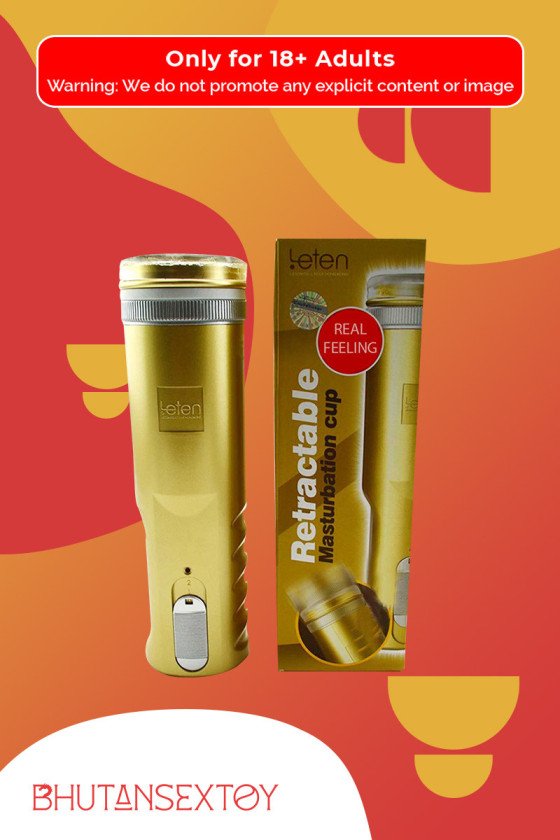 LETEN Retractable Masturbation Cup MS-037