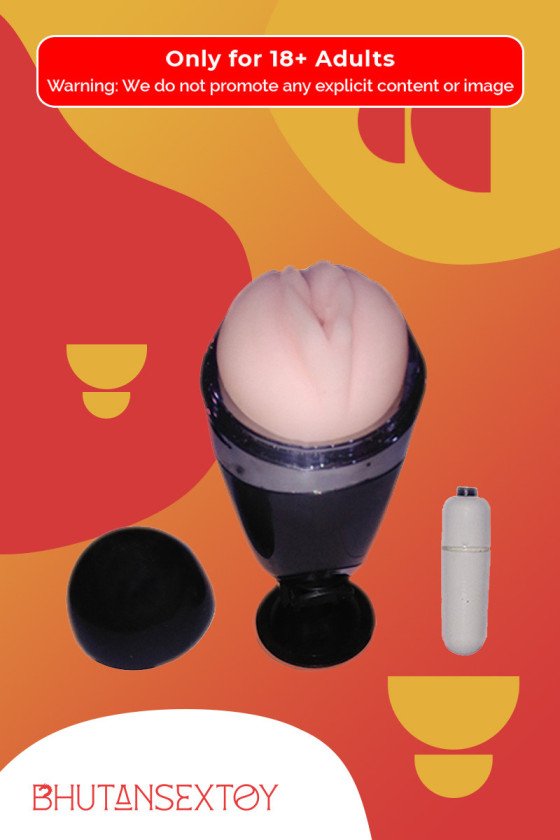 Super Pink Male Vibrating Masturbation MS-047