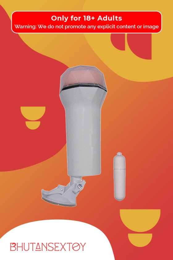 Super Soft Vibrating Masturbator With Suction MS-048
