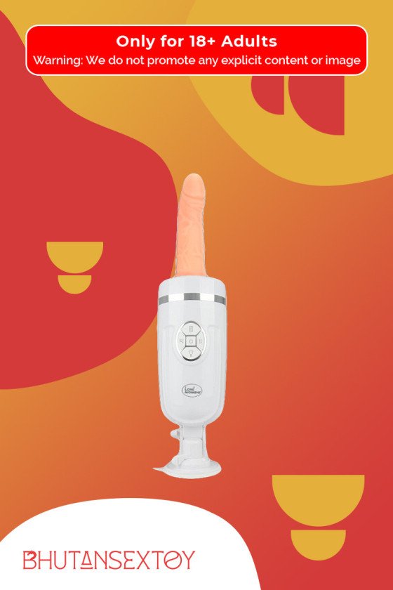 5 Speed Thrusting Vibrator Sex Machine With Suction Cup SM-004