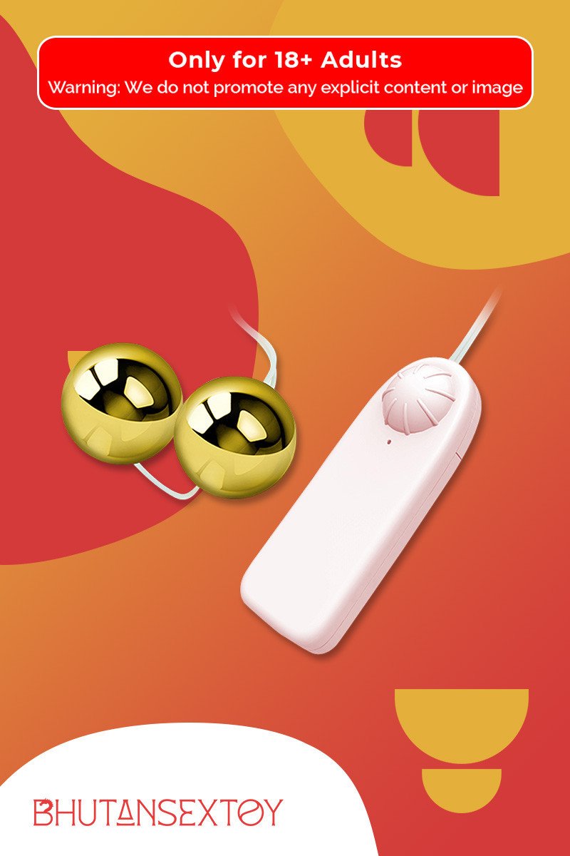 Multi Speed Golden Ben Wa Vibrating Balls Anal Vaginal BV-013
