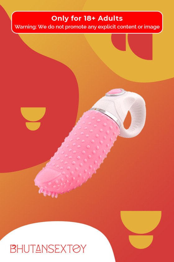G SPOT JELLY VIBRATOR - TONGUE GS-005