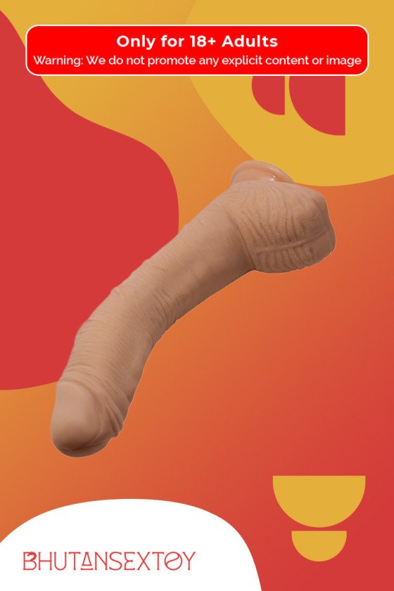 Realistic Non-vibrator with Round Balls and Suction Base RSNV-029