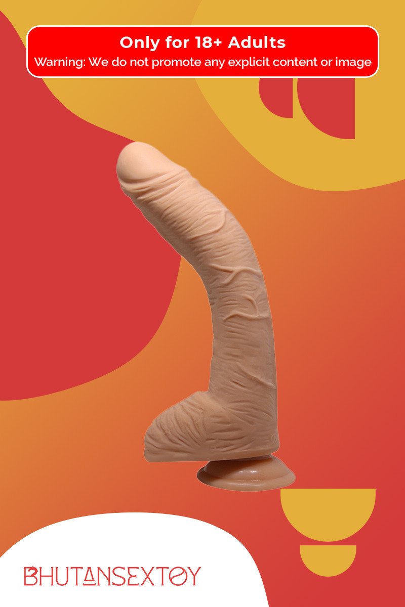 Realistic Non-vibrator with Round Balls and Suction Base RSNV-029