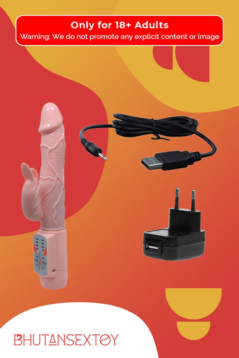 Rabbit Vibrator with 4 Vibration and Rotation Settings RV-051