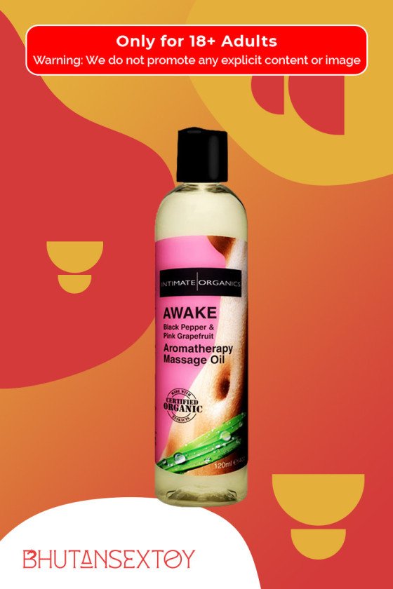 AWAKE AROMATHERAPY MASSAGE OIL - Black Pepper 120ml CGS-015