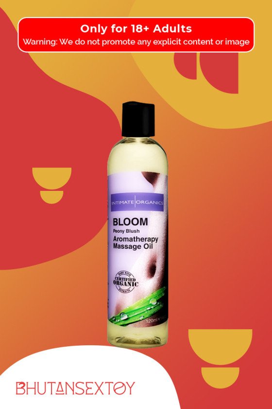 BLOOM AROMATHERAPY MASSAGE OIL - Peony Blush 120ml CGS-016