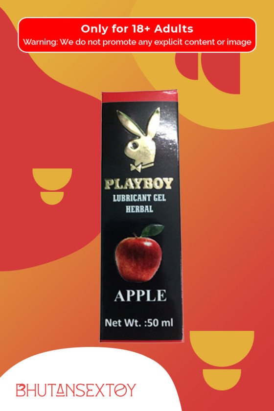 Playboy Lubricant Water Based Gel - Apple Flavoured CGS-032